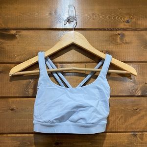 Lululemon Breezy Blue Energy Bra